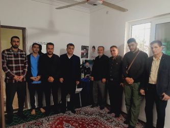 دیدار بنیاد نخبگان استان گلستان با خانواده شهید محمد بازگیر مقدم