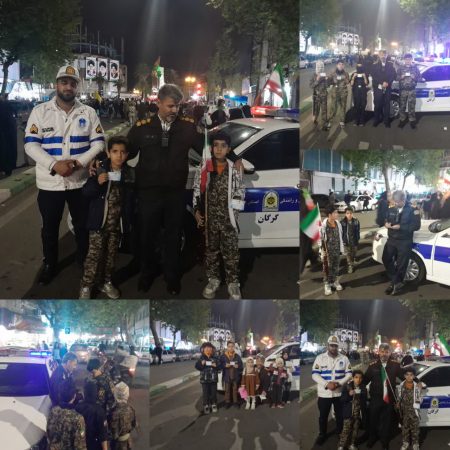 ثبت‌نام و صدور کارت همیار پلیس همزمان با برگزاری مراسم در گرگان، ۲۴ فروردین ۱۴۰۴