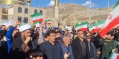 طنین لبیک یا خامنه‌ای؛ میثاق خونین مردم « بخش چشمه‌ساران» با آرمان‌های رهبر شهید