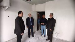 بازدید نماینده مردم گرگان و آق‌قلا از پروژه در حال ساخت بانک توسعه تعاون استان گلستان