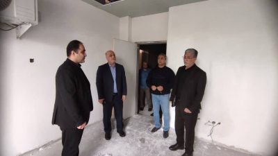 بازدید نماینده مردم گرگان و آق‌قلا از پروژه در حال ساخت بانک توسعه تعاون استان گلستان