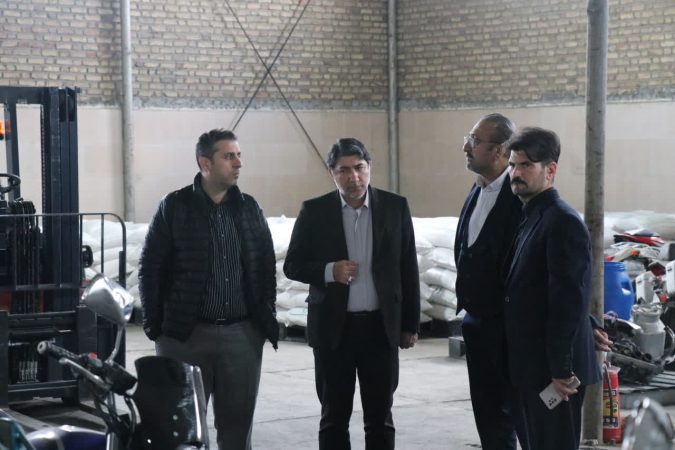 بازدید مدیرکل امور اقتصادی و دارایی گلستان از انبار اموال تملیکی