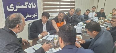 برگزاری جلسه پیشگیری از وقوع جرم مراوه‌تپه با محوریت ارتقای ایمنی راه‌ها و کاهش حوادث