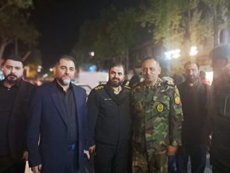 بازدید رئیس کانون وکلای گلستان و فرمانده لشکر ۳۰ پیاده از مواکب گرگان