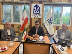 نشست مهندس عبدالجلال ایری با رئیس و معاونین دانشگاه علوم پزشکی استان گلستان
