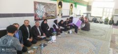 برپایی میز خدمت مخابرات در روستای وَل‌اَفرا شهرستان بندرگز