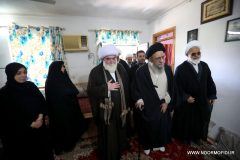 نماینده ولی‌فقیه در گلستان با خانواده پاسدار شهید سیدالنِگی دیدار و گفت‌وگو کرد