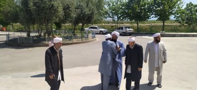 بازدید مدیر مرکز اسلامی گلستان از مدرسه علمیه عظیمی قارقی سیمین‌شهر گمیشان
