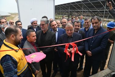 بهره‌برداری از ۷ مگاوات برق نیروگاه خورشیدی و آغاز عملیات اجرایی ۱۵۶ مگاوات با حضور استاندار گلستان