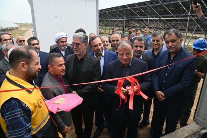 بهره‌برداری از ۷ مگاوات برق نیروگاه خورشیدی و آغاز عملیات اجرایی ۱۵۶ مگاوات با حضور استاندار گلستان