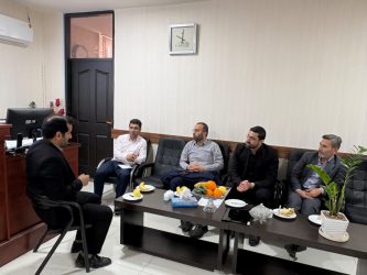 دیدار مدیرکل غله گلستان با مقامات قضایی گالیکش به مناسبت ۳۱ فرودین روز ملی گندم و نان