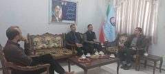 دیدار مسئول حرفه‌آموزی زندان گرگان با رئیس مرکز فنی‌وحرفه‌ای برای برنامه‌ریزی دوره‌های مهارتی