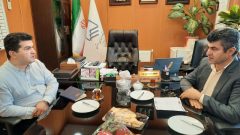 نشست رئیس دانشگاه ملی مهارت استان گلستان با رئیس سازمان نظام مهندسی استان