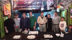 برپایی موکب خدمت رسانی به میزبانی اداره بنادر و دریانوردی استان گلستان