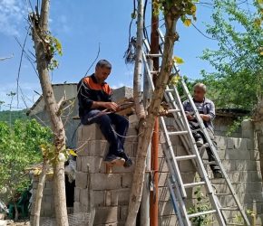بهبود و بازسازی شبکه مخابرات در روستای ملاشی شهرستان مینودشت