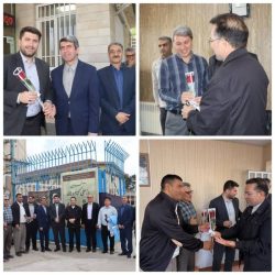 تبریک روز ملی گندم و نان توسط معاون استاندار و فرماندار ویژه شهرستان گنبدکاووس به پرسنل خدوم اداره غله