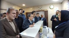 بازدید نماینده گرگان و آق‌قلا و معاون وزیر بهداشت از پروژه‌های توسعه‌ای بیمارستان ۵ آذر گرگان