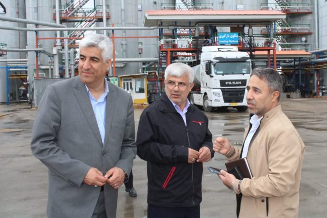 بازدید میدانی معاون اقتصادی استاندار از شهرک صنعتی و کارخانه سیمان گالیکش