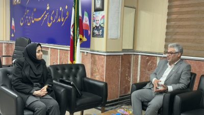 دیدار لشکر بلوکی مجری استانی بنیاد برکت با فرماندار شهرستان ترکمن