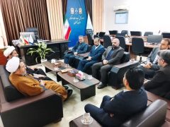دیدار اعضای هیأت مدیره کانون سردفتران ازدواج و طلاق استان با مدیر کل ثبت استان گلستان