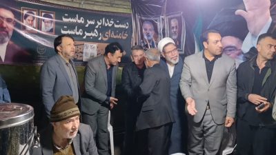 حضور مسئولان کارگری گلستان در تجمع انقلابی گرگان به مناسبت آغاز هفته کارگر