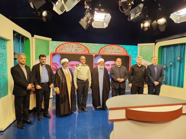 حضور حجت‌الاسلام والمسلمین علی شیرازی در برنامه «امت بیدارتر» سیمای گلستان با همراهی فرمانده مرزبانی استان