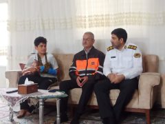 حضور سرهنگ شهرکی در همایش روز ملی ایمنی و حمل‌ونقل کردکوی