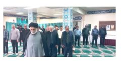 فضای معنوی نمازخانه شرکت گاز گلستان میزبان جشن میلاد هشتمین اختر تابناک امامت