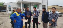 افزایش مهارت امدادگران گاز خان‌ببین با آموزش کمربند ایمنی و تجهیزات نجات