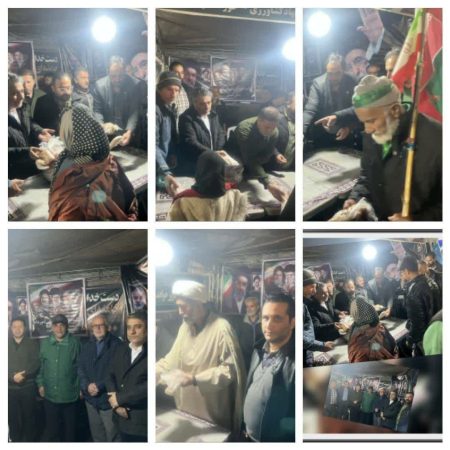 تجدید بیعت امور دام گلستان با رهبر انقلاب در شب میلاد امام رضا(ع)