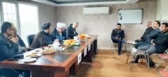 برگزاری جلسه مزایده میوه‌های سردرختی باغ موقوفه «میر سعداله ایلخانی» آزادشهر