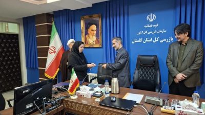 تقدیر از نماینده سازمان نظام مهندسی ساختمان گلستان در آیین تجلیل از متصدیان نمونه سامانه شکایات