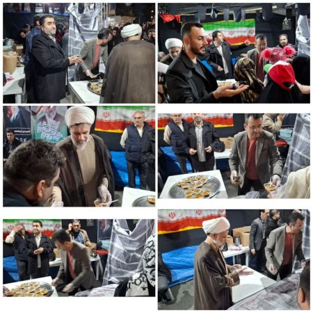 پنجاه‌وپنجمین شب خدمت‌رسانی موکب فاطمه‌الزهرا(س) در میدان وحدت گرگان برگزار شد