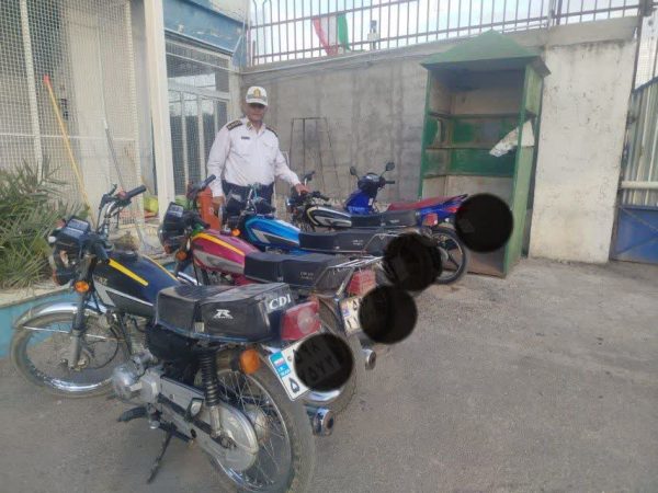 اجرای طرح برخورد با موتورسیکلت‌سواران متخلف در محورهای رامیان–آزادشهر
