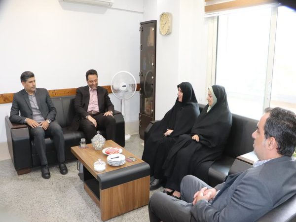 دیدار سرپرست دفتر فنی استانداری گلستان با مدیرکل کانون پرورش فکری