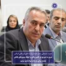 ضرورت تسریع در تأمین مالی و ایجاد مسیرهای بانکی پایدار برای واردات مواد اولیه تولید