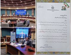 تقدیر استاندار گلستان از مدیرعامل آب منطقه‌ای استان در جشنواره شهید رجایی