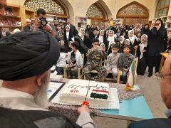 تجلیل از مربیان کانون فرهنگی هنری «گلشن» با حضور آیت‌الله نورمفیدی