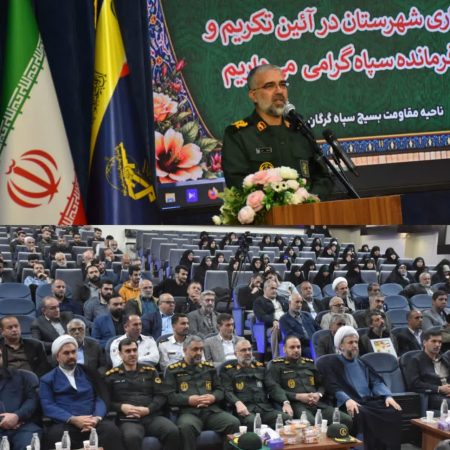 در آیین تودیع و معارفه فرمانده سپاه گرگان؛  از تلاش‌های بی‌وقفه سرهنگ علیخانی تقدیر شد/ ابطحی سکان‌دار سپاه ناحیه گرگان شد