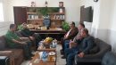 دیدار معتمدین و مسئولان شورای اسلامی روستای عطاآباد با فرمانده انتظامی شهرستان آق قلا