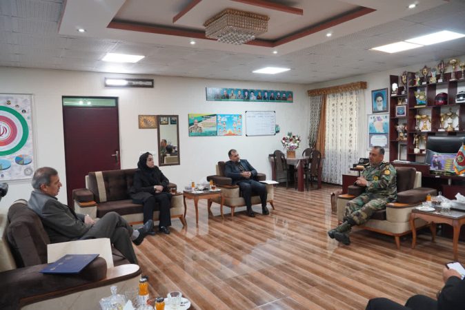 دیدار هیأت‌مدیره کانون وکلای دادگستری گلستان با فرمانده تیپ ۲۳۰ ارتش جمهوری اسلامی ایران