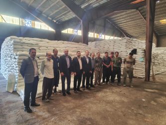 تجلیل از کارگران انبار خدمات حمایتی گلستان به مناسبت روز کارگر