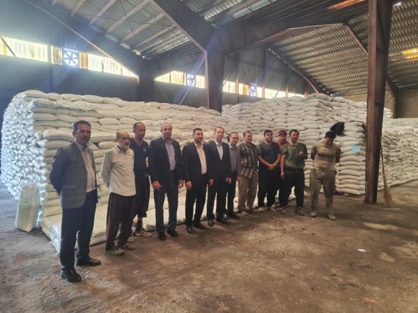 تجلیل از کارگران انبار خدمات حمایتی گلستان به مناسبت روز کارگر