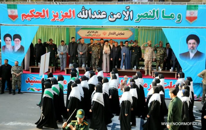 مرزبانان گلستان در آیین «جان‌فدا برای ایرانِ امام رضایی» عزم خود را برای صیانت از مرزها اعلام کردند
