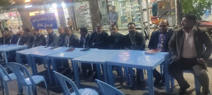 حضور رئیس مخابرات کلاله در میز ارتباطات مردمی شهرستان کلاله