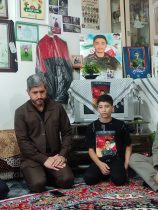 تجلیل سردار حاتمی از خانواده شهید والامقام طاها گرایلو