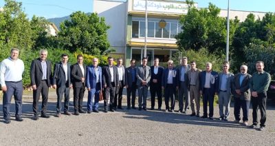 بازدید میدانی مسئولان اقتصادی و کارگری گلستان از مجتمع کارخانجات توتون قرق