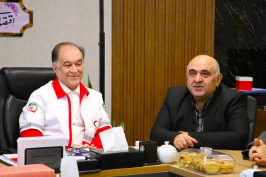 دیدار مدیرعامل سازمان مدیریت پسماند گلستان با رئیس هلال‌احمر استان به مناسبت هفته هلال‌احمر