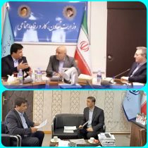 دستاوردهای بزرگ در دیدار دکتر قائم‌مقام با وزیر کار؛ از تثبیت تأمین اجتماعی رامیان تا تضمین حقوق کارگران معادن