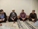 دیدار سردار حاتمی فرمانده مرزبانی استان گلستان با خانواده شهید والامقام کردکتولی